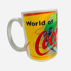 Vintage 1999 Coca-Cola Company Graphic Print Coffee Mug Cup
